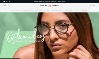 Ópticas Espadas - Desktop Preview